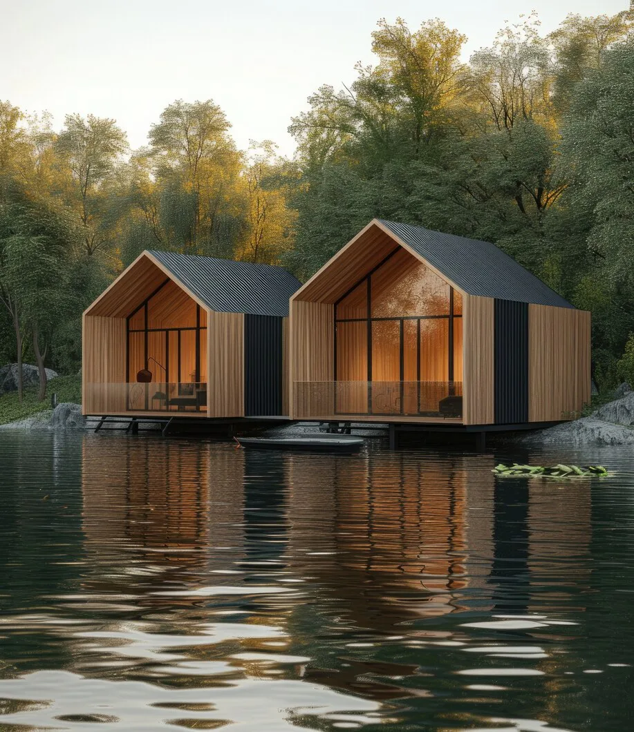 Lodge flottante