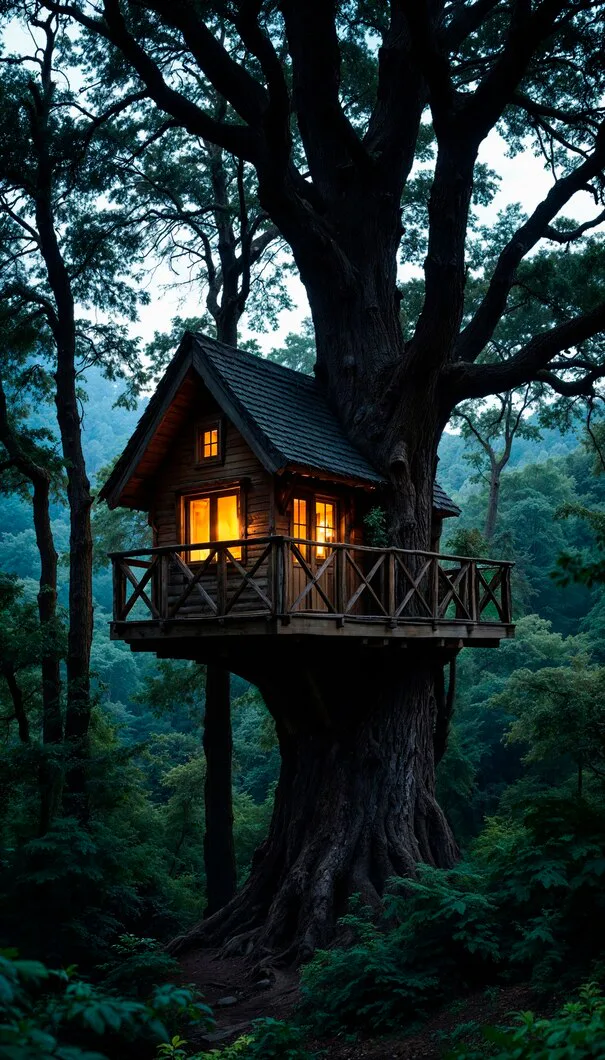 Cabane dans les arbres